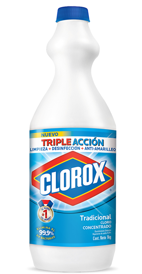 Infantil Restricción fuga Clorox® Cloro Triple Acción | Clorox Chile